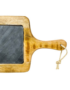 Tabla Aperitivo de Madera y Mármol - Elegante y Funcional 2