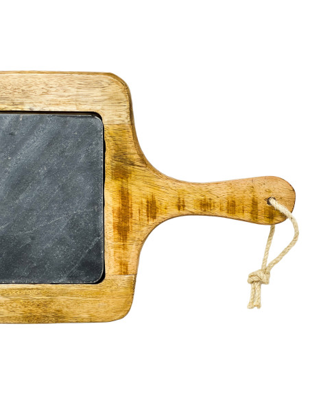 Tabla Aperitivo de Madera y Mármol - Elegante y Funcional