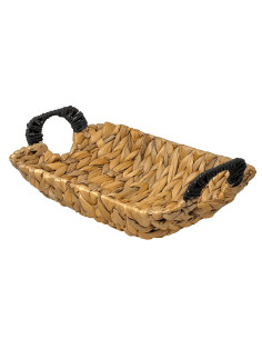 Canasto Rectangular de Mimbre 28x20x7cm - Decoración Natural 2