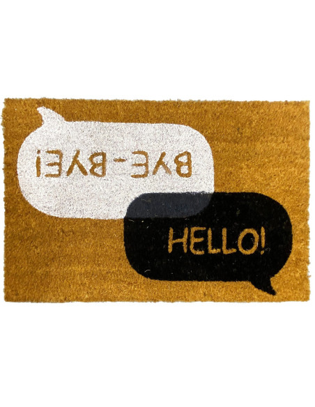 Limpiapies 40x60cm hello bye