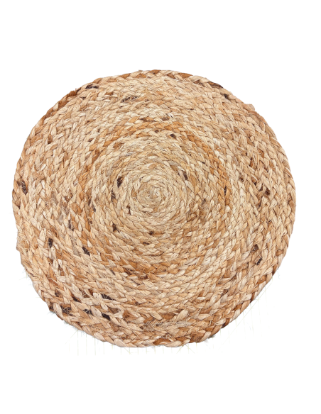 Individual 35cm yute gris