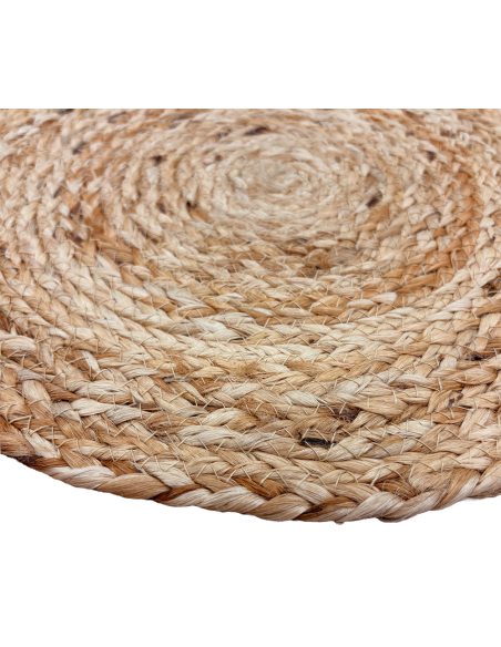 Individual 35cm yute gris