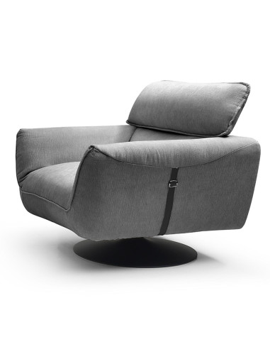 Poltrona Malmo gris oscuro