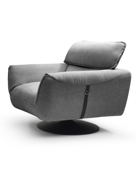 Poltrona Malmo gris oscuro