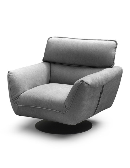 Poltrona Malmo gris oscuro