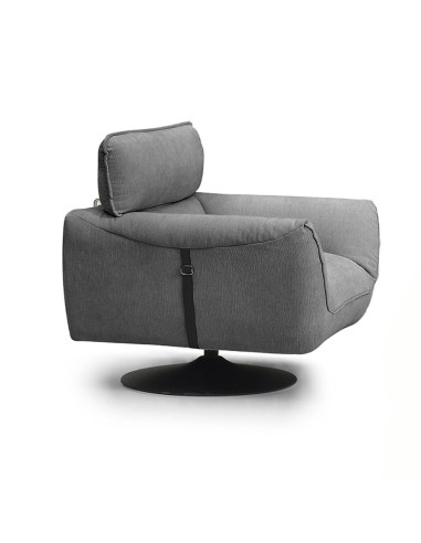 Poltrona Malmo gris oscuro