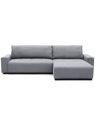 Sofa cama reversible seccional Essen gris claro