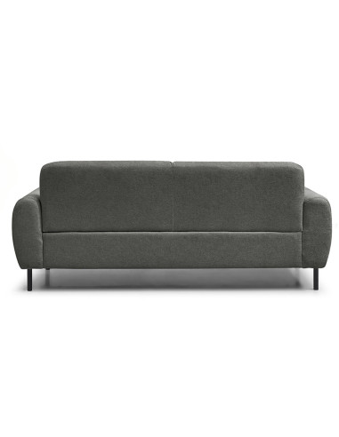 Sofá 2 cuerpos Lucía gris oscuro edición touch