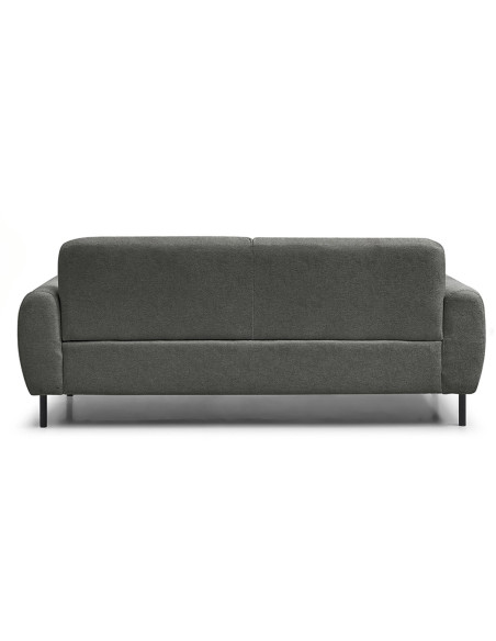 Sofá 2 cuerpos Lucía gris oscuro edición touch