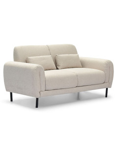 Sofá 2 cuerpos Lucía beige edición touch