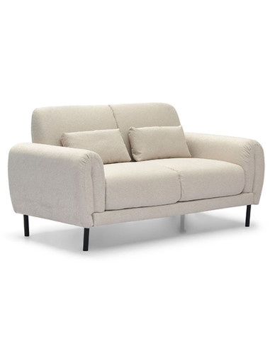 Sofá 2 cuerpos Lucía beige edición touch