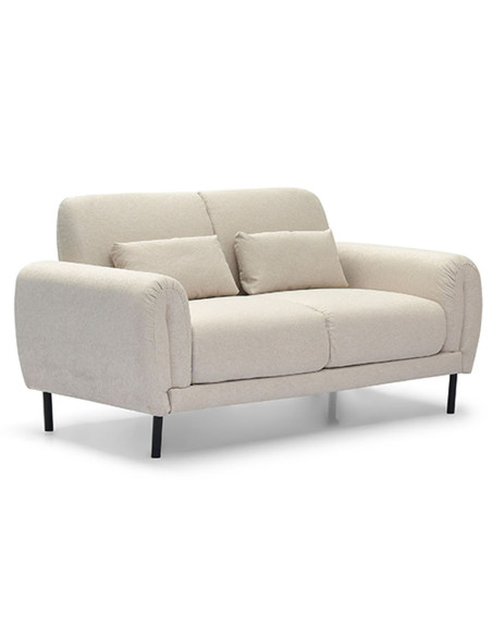 Sofá 2 cuerpos Lucía beige edición touch