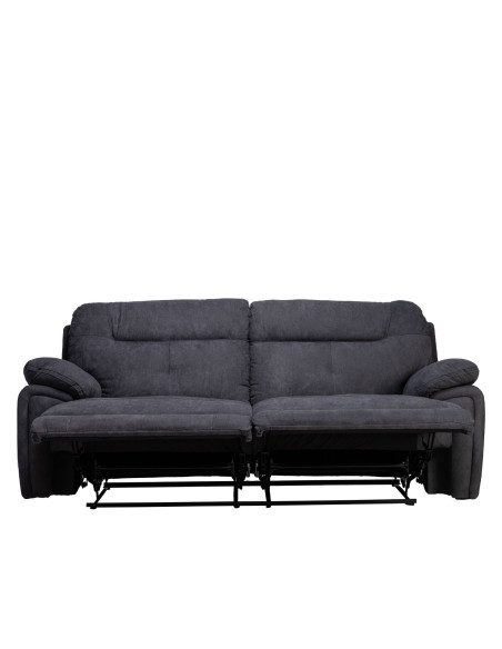 Sofá reclinable 3 cuerpos Small grafito