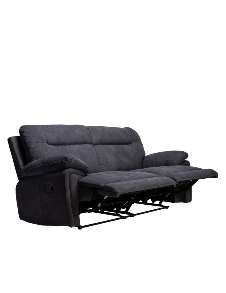 Sofá reclinable 3 cuerpos Small grafito