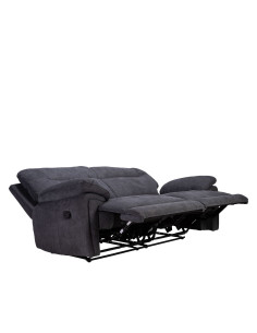 Sofá reclinable 3 cuerpos Small grafito 2