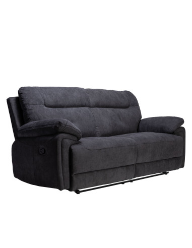 Sofá reclinable 3 cuerpos Small grafito