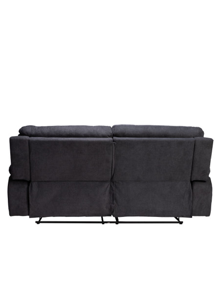 Sofá reclinable 3 cuerpos Small grafito