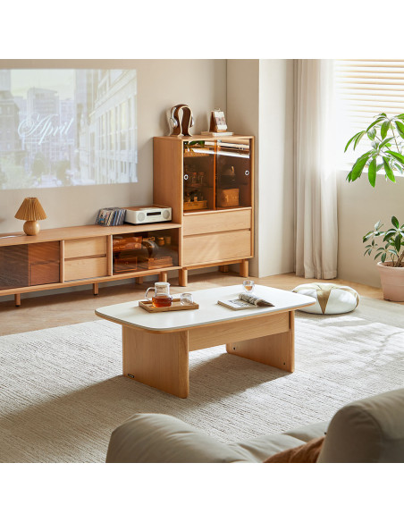 Mesa de centro Satori blanco