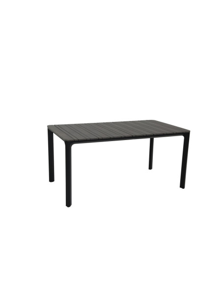 Juego Comedor Terraza 6 Sillas Ely Negro - Muebles Modernos
