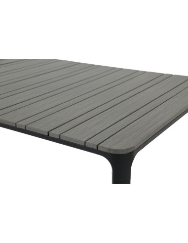 Juego Comedor Terraza 6 Sillas Ely Negro - Muebles Modernos