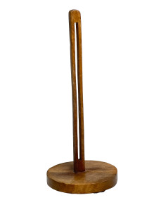 Porta Rollo de Madera 36cm - Accesorio Práctico para Baño