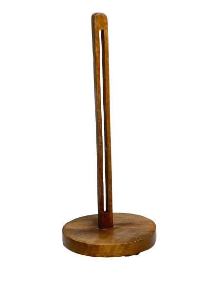 Porta Rollo de Madera 36cm - Accesorio Práctico para Baño