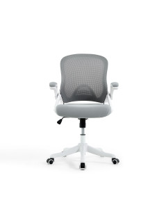 Silla de oficina Tsuki gris claro