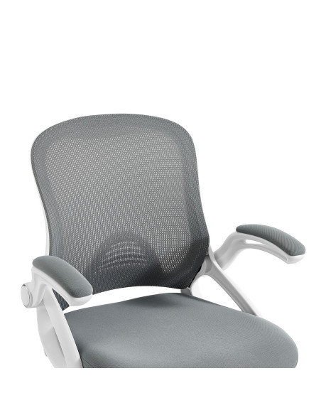 Silla de oficina Tsuki gris claro