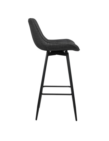 Silla bar Rabat negro