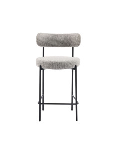 Silla bar Dominga gris set de 2