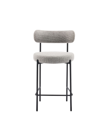 Silla bar Dominga gris set de 2