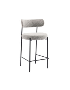 Silla bar Dominga gris set de 2 2
