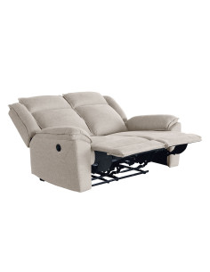 Sofa reclinable 2 cuerpos eléctrico Dublín beige 2