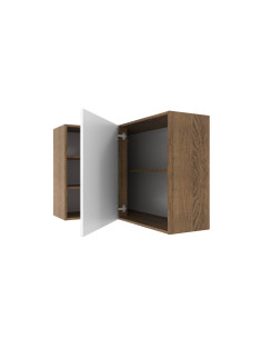 Aéreo esquinero Agata blanco 1 puerta 60cm 2