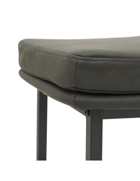 Silla bar Brera negro set 2