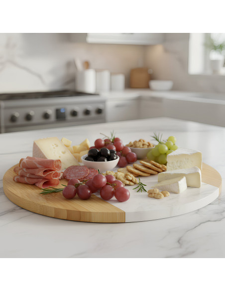 Tabla Redonda 30 cm - Accesorio Práctico para tu Cocina