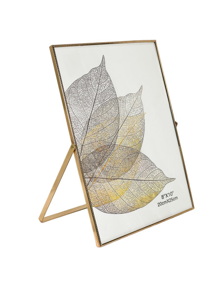 Marco Foto Dorado 20x25 cm - Decoración Elegante para el Hogar