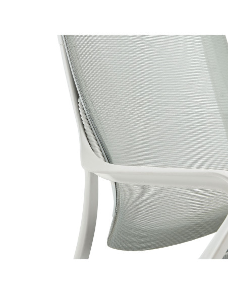 Silla oficina Shibui gris claro