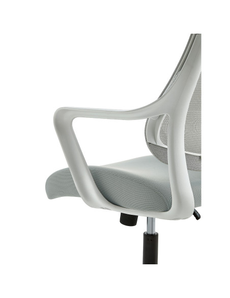 Silla oficina Shibui gris claro