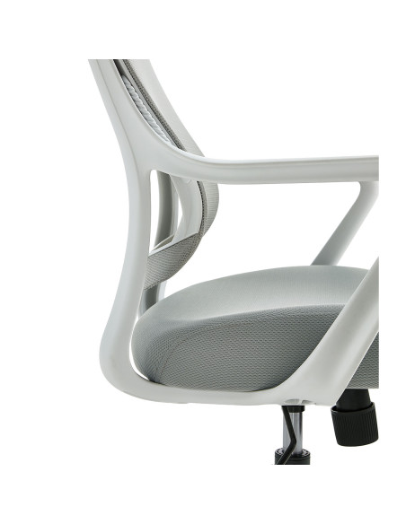 Silla oficina Shibui gris claro