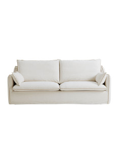 Sofá 3 cuerpos Limerick blanco