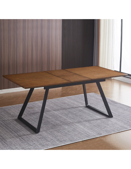 Mesa comedor extensible Shelton café