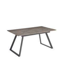 Mesa comedor extensible Shelton gris