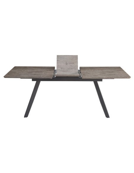 Mesa comedor extensible Shelton gris