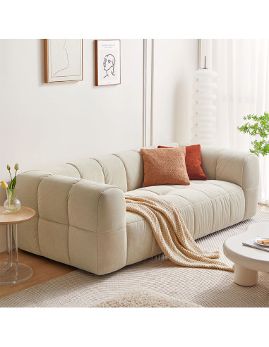 Sofá 3 cuerpos Nagomi beige