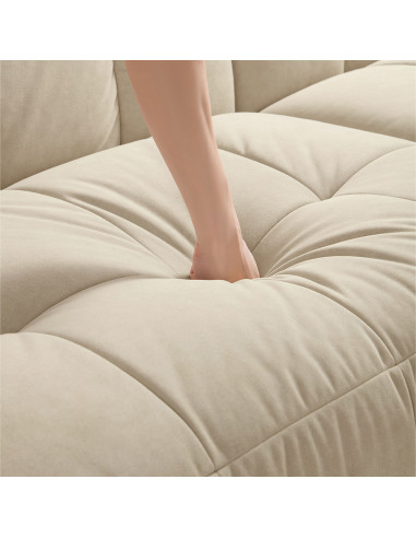 Sofá 3 cuerpos Nagomi beige