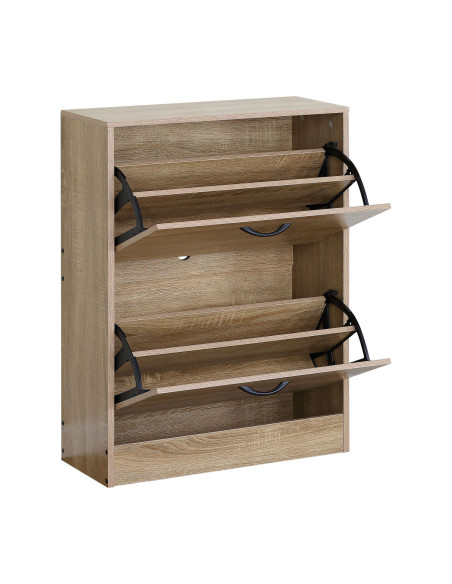 Zapatero 2 cajones Suno café