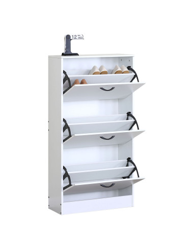 Zapatero 3 cajones Suno blanco