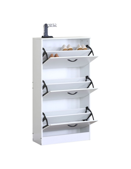 Zapatero 3 cajones Suno blanco