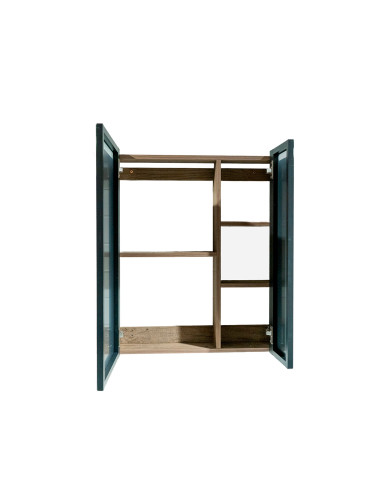 Mueble de Baño Sena 2 Puertas 60 cm con lavamanos y espejo